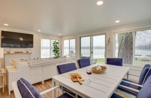 Northwest Casa | Montpelier Lake House with Deck, Dock and Fireplace!