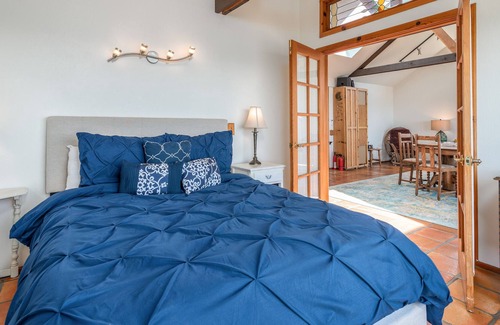 Gualala Cabaña | Moonstar Cottage - Escapada con vista al mar con jacuzzi y admite mascotas