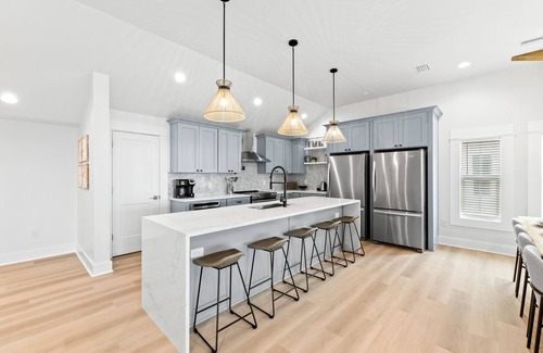Bay County Casa | Moonstone: Stunning 9BR Home- Beachfront, Priv. Pool, Pet Friendly, Sleeps 26!