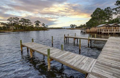 Grayton Beach Casa | 'More Grayter' LAKE Views Walk To Beach Gorgeous 5 BR Grayton Beach home Neighborhood pool home