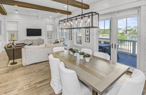 Grayton Beach Casa | 'More Grayter' LAKE Views Walk To Beach Gorgeous 5 BR Grayton Beach home Neighborhood pool home