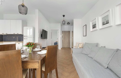 Rewal Apartamento | Morska 2 | Rewal | Cozy Apartment | Parking | Balcony | Swimming pool | Gym | Sp