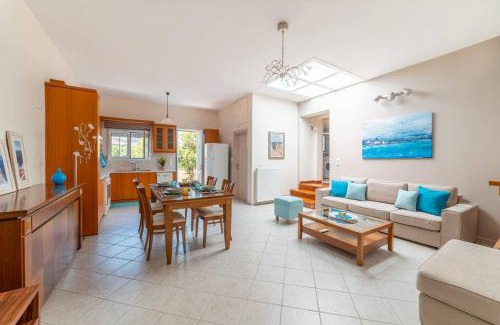 Vathianos Kampos Apartamento | Mosaic art garden house