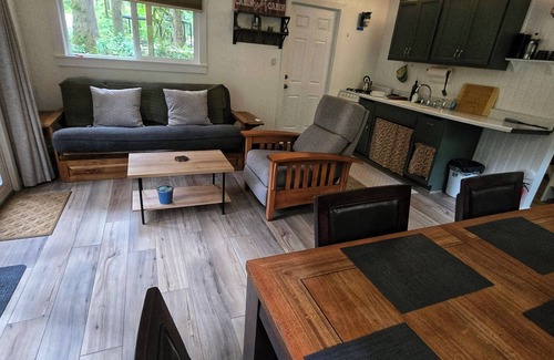 Marblemount Cabina | Moss Top Cabin: cozy off-grid retreat