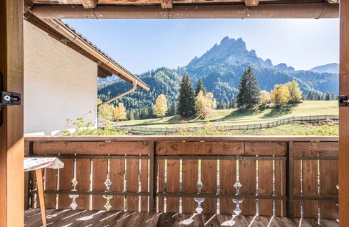 San Vito Apartamento | Jardín del apartamento Mösslhof con vistas a la montaña y Wi-Fi