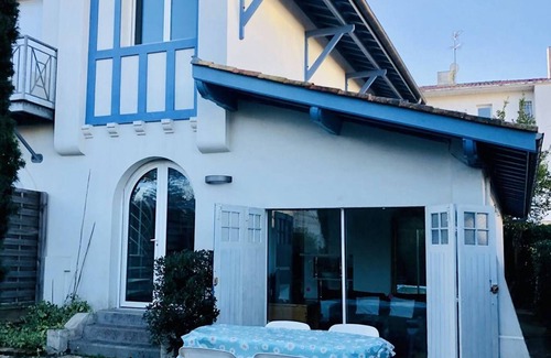 Le Moulleau Casa | Casa adosada a 150 m de la playa con jardín y 2 habitaciones en Arcachon