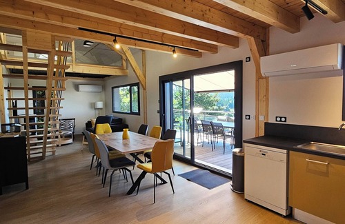 Queyrieres Chalet De Esquí | Mounier: Gites de Qualité Avec vue sur les Montagnes de Haute-loire