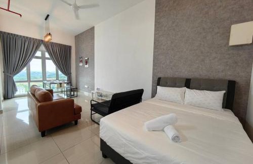 Tebrau Apartamento | Mount Austin Manhattan Homestay. 1-5 Pax/Projector Netflix