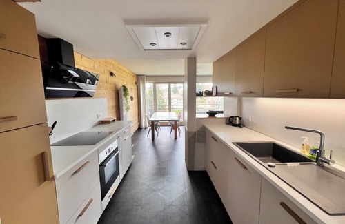 Les Rousses Apartamento | Mountain apartment with a beautiful view on the village of Les Rousses