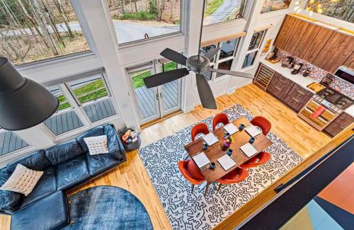 Waynesville Casa | Mountain Bliss: 4BR ,Hot Tub, Views, Games!