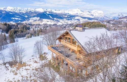 Le Planellet Chalet De Esquí | Mountain chalet for 12 people with 360° view of the Mont Blanc massif