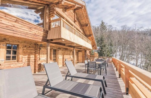 Le Planellet Chalet De Esquí | Mountain chalet for 12 people with 360° view of the Mont Blanc massif