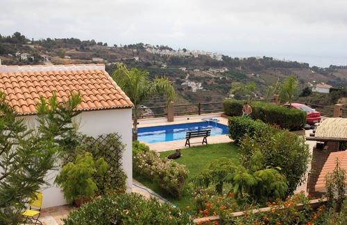 Frigiliana Cabaña | Cortijo montaña con vistas al mar