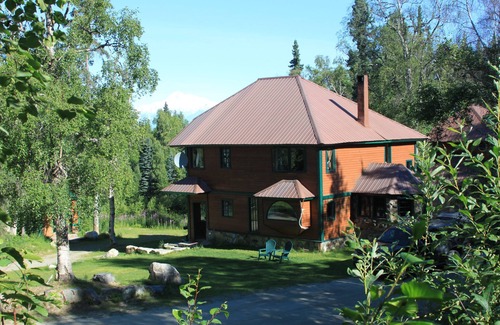 Talkeetna Casa | Casa de la montaña - Fuera de las casas de huéspedes salvajes