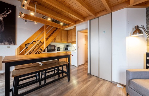 Vallandry Apartamento | Mountain Lover - Joli studio au pied des pistes