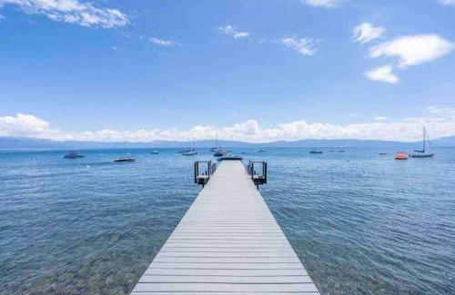 Tahoe City Casa | Mountain Modern The Tahoe A-Frame w Private Pier