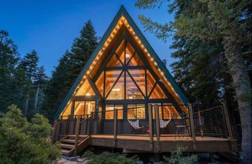 Tahoe City Casa | Mountain Modern The Tahoe A-Frame w Private Pier