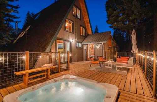 Tahoe City Casa | Mountain Modern The Tahoe A-Frame w Private Pier