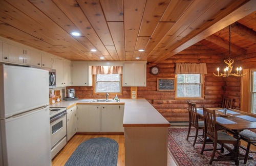 Lansing Cabina | Mountain Top Cabin! Hot tub + Fireplace + Dog Friendly