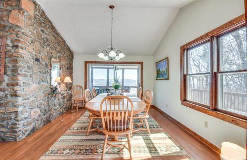 Dahlonega Casa | Mountain-View Home with Deck and Grill in Dahlonega
