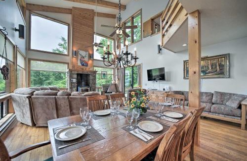 Bryson City Casa | Mountain Views and Deck Spacious Bryson City Home!