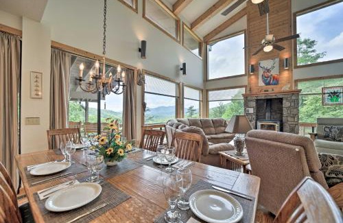 Bryson City Casa | Mountain Views and Deck Spacious Bryson City Home!