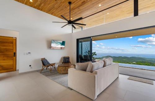 Rio Seco Casa | Mountainside Home with Modern Design Sweeping Ocean Views & Private Swimming Pool