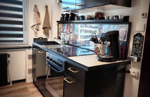 Woustviller Apartamento | Movie-themed apartment with large screen