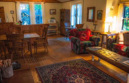 Meacham Cabina | Cabaña-Baño en la habitacion-De Lujo-Vista al Lago-Mrs. Coolidges Cabin
