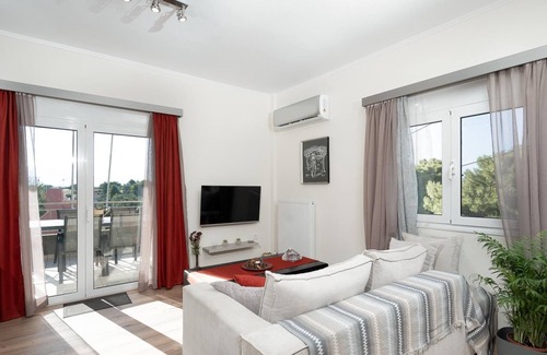 Markopoulo Mesogaias Apartamento | Mtc-sfs Apartment by the sea and Airport