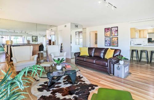 Araby Apartamento | Mtn-View Balcony and Pool Access Palm Springs Gem