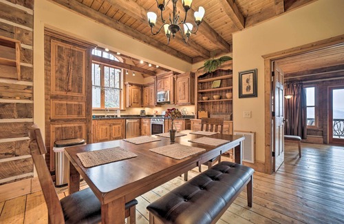 Franklin Cabina | Mtn-View Cabin: Deck, Grill & Fire Pit in Franklin