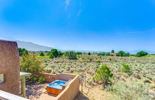 Taos Casa | Mtn-View Retreat with Hot Tub in New Mexico!