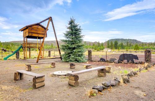 Mammoth Creek Casa | Mtn Views and Fall Colors Panguitch 1-Acre Estate!