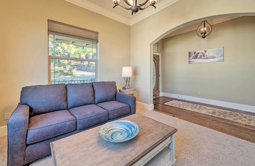 Forest Meadows Casa | Murphys Retreat w/ 'Canyon' Views & Game Room