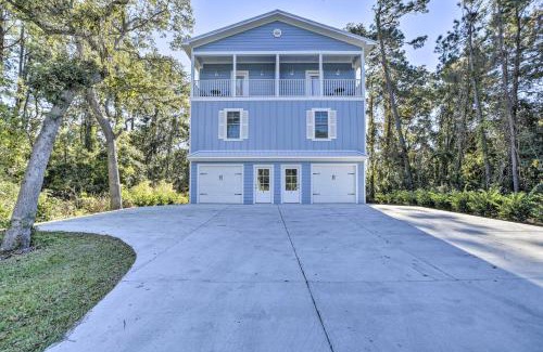 Murrells Inlet Casa | Murrells Inlet Home Half-Mi to Marsh Walk!