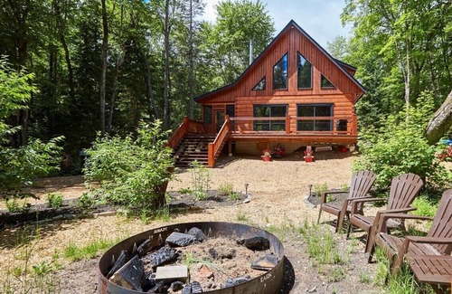 Huntsville Cabaña | Muskoka Riverside Log Inicio