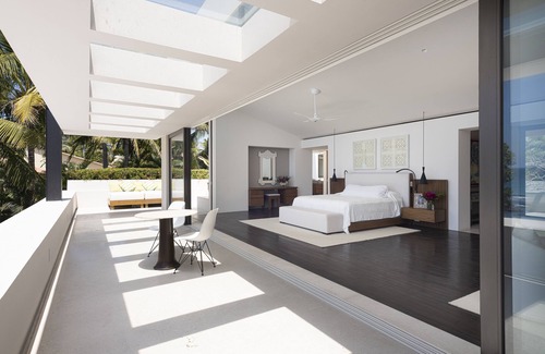 Punta de Mita Villa | Celestial, frente al océano Villa Luna marzo Privado, playa de arena. El personal es magnífico de seis.