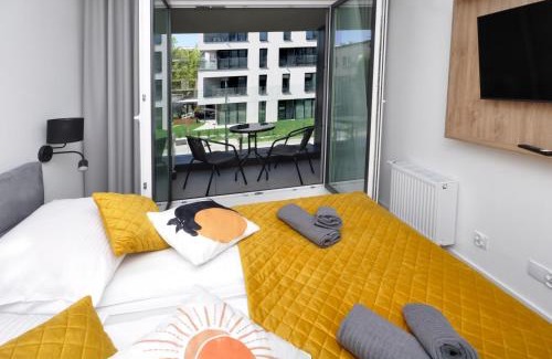 Podgorze Apartamento | Myśliwska Solar Garden Premium Apartment Wawelofts - free Garage