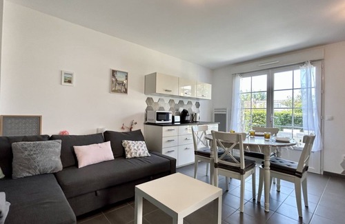 Saint-Valery-sur-Somme Casa | My beach hut, accommodation with garden and parking for 4 people.