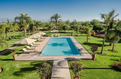 El Aggada Villa | Villa en Azib Oulad Lâdem con 6 habitaciones, capacidad 12
