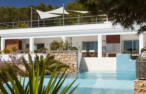 Sant Josep de sa Talaia Villa | Villa en San Jose De La Atalaya con 4 habitaciones, capacidad 8