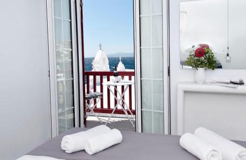 Little Venice Apartamento | Myconian Little Venice Elite Suites with Sea View