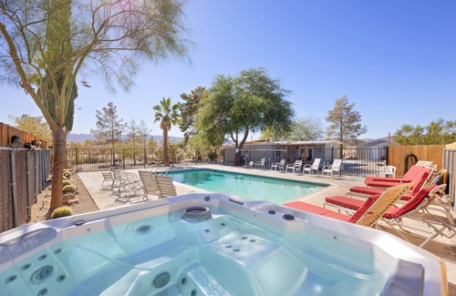 Indian Cove Casa | Mystic Views - Pool, Hot Tub, Game Room, Fire Pit and Desert Views!