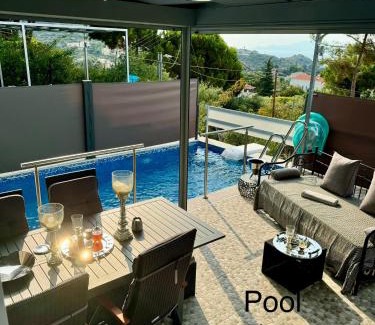 Palaio Tsifliki Casa | Mythos Villa Palio, private pool and outdoorkitchen open 01 08 - 15 09!