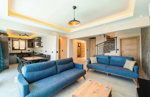 Faralya Villa | VILLA-11890 - 3+1 charming holiday villa with sea view, heated pool, jacuzzi,