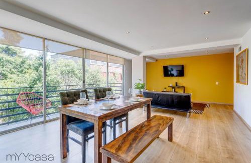 Anáhuac Apartamento | Nadal 202 · Brand New Park Front Terrace Apartment
