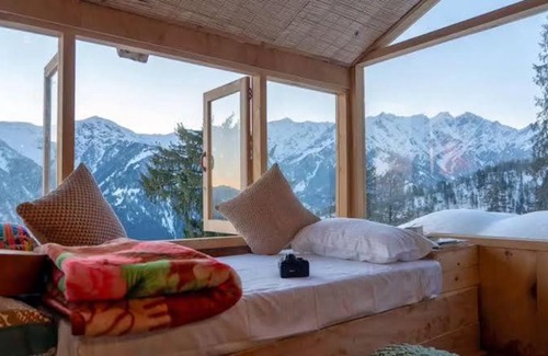 Naggar Casa | Naggar snow view