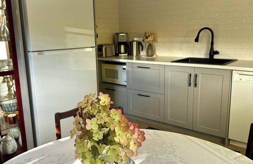 Regional District of Nanaimo Casa | Nanaimo Old City Quarter. Dog friendly, 2 bedroom garden suite with gas stove.