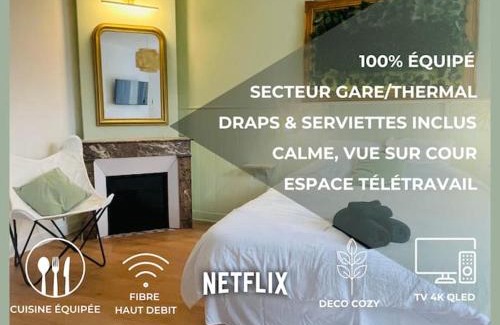Poincare - Foch - Anatole France - Croix de Bourgogne Apartamento | Nancy Thermal à 10 min à pied de la gare